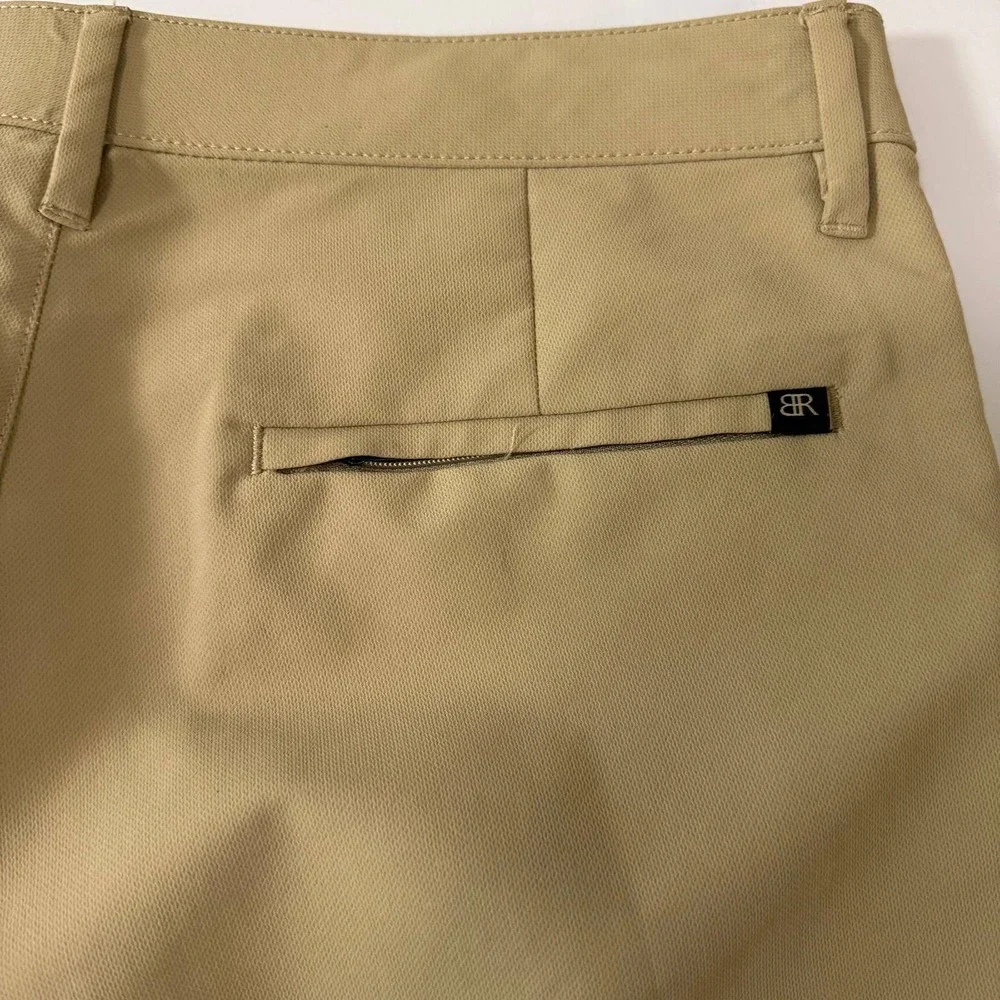 Banana Republic Core Temp Slim Fit Chino Pants Mens 32x32 Khaki Tan 1557516